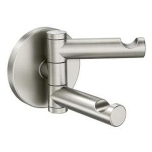 MOEN Align Brushed Nickel Robe Hook, NIB